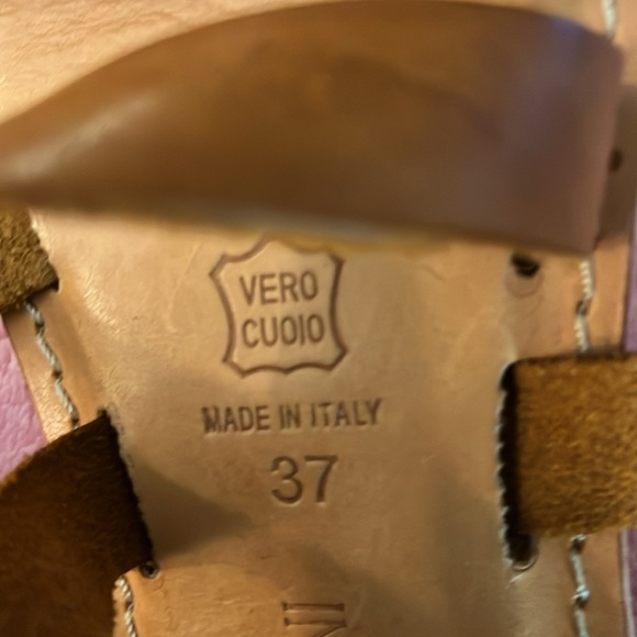 Women’s “Gladiator” leather sandals - Picture 9 of 10